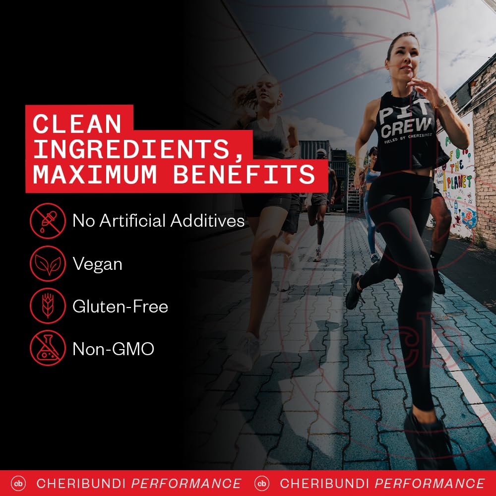 Cheribundi 100% Tart Cherry Juice Pure | Unsweetened Tart Cherry Juice | Athletes Recovery Drink | Promotes Restorative Sleep, Muscle Recovery & Boosts Athletic Performance | 8 floz (24 Pack)