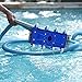 SplashTech Weighted Flex Vacuum Head - 14-Inch Brush Attachment Tool with Nylon Side Bristles - Cleaning Supplies & Maintenance Accessories for above or Inground Swimming Pool or Hot Tub