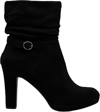 impo black suede boots