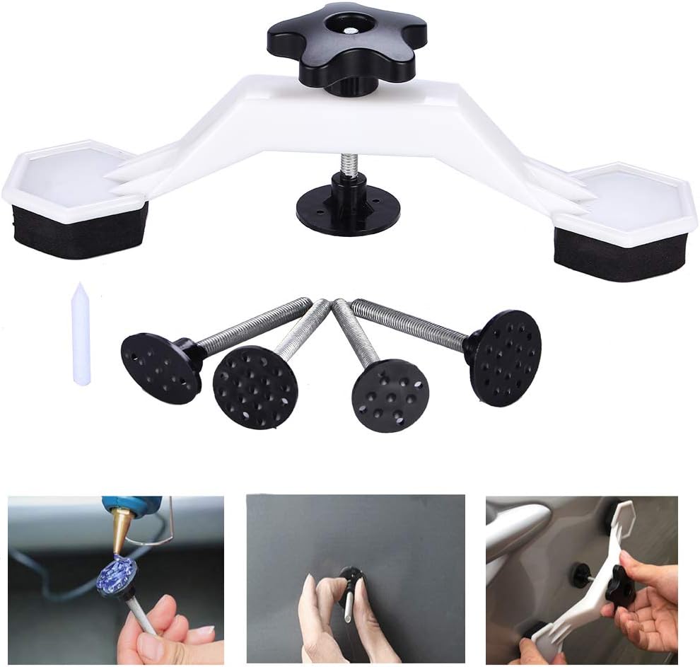 Dent Puller Kit, Pops a Dent Repair Tools with 5pcs Glue Tabs