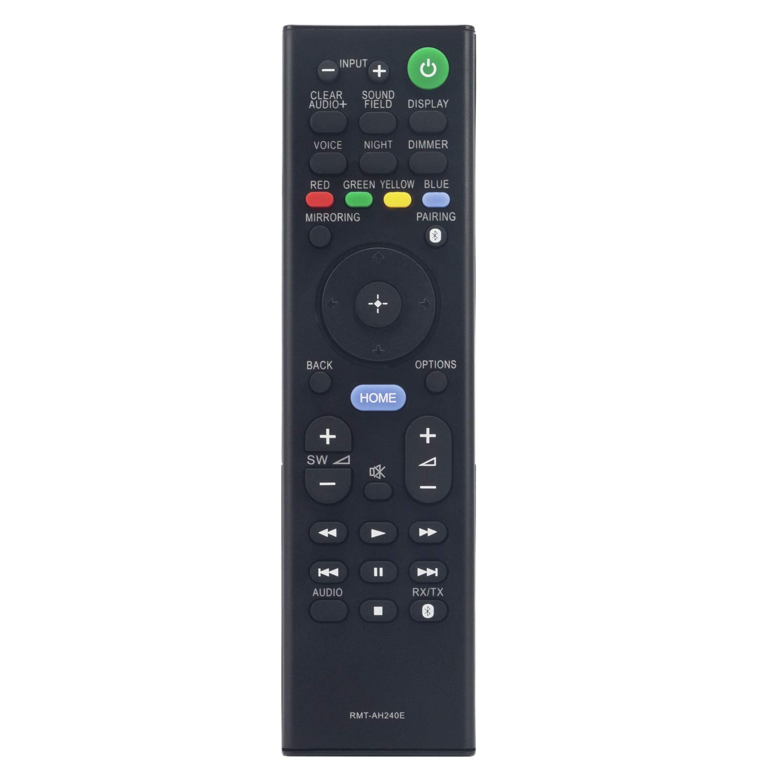 ALLIMITY RMT-AH240E Remote Control Replace fit for Sony Soundbar AV System HT-CT790 HT-XT2 HT-NT5 1-493-143-11 HTCT790 HTXT2 HTNT5 RMTAH240E