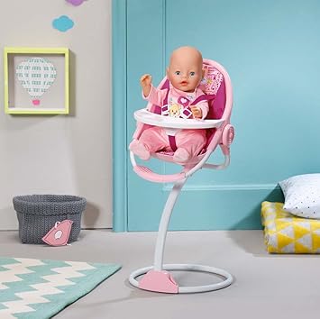 baby born doll high chair
