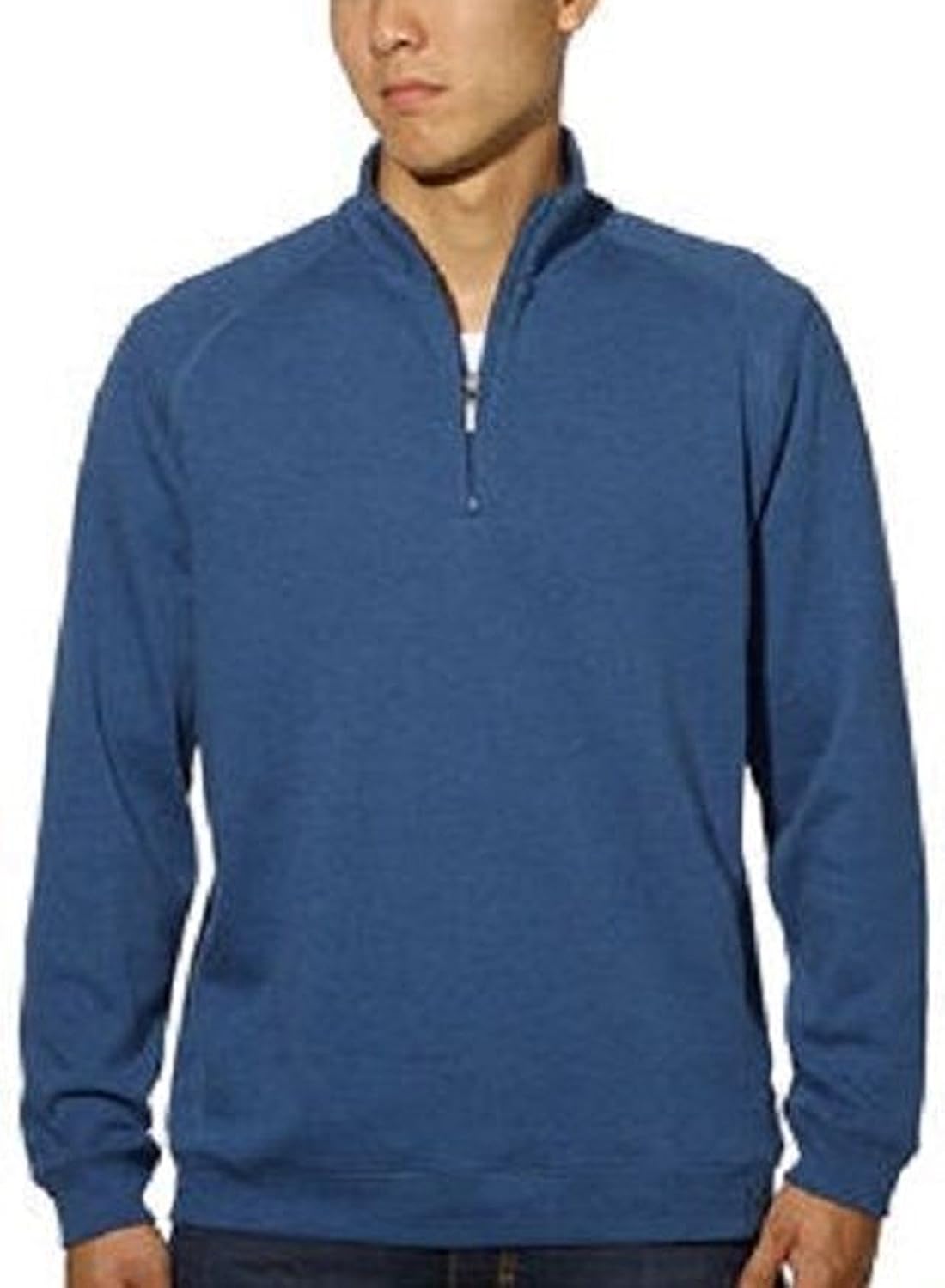 Kirkland Signature Men's 1/4 100 Cotton Active Pullover