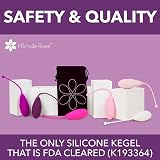 Intimate Rose Kegel Balls for Women – Pelvic Floor Weights Set of 6 Silicone view 3