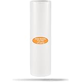 New brothread Light Weight Clear Wash Away - Water Soluble Embroidery Topping Film - 12" x 25 Yd roll - Cut into Various Size