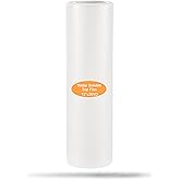New brothread Light Weight Clear Wash Away - Water Soluble Embroidery Topping Film - 12" x 25 Yd roll - Cut into Various Sizes for Machine Embroidery and Hand Sewing