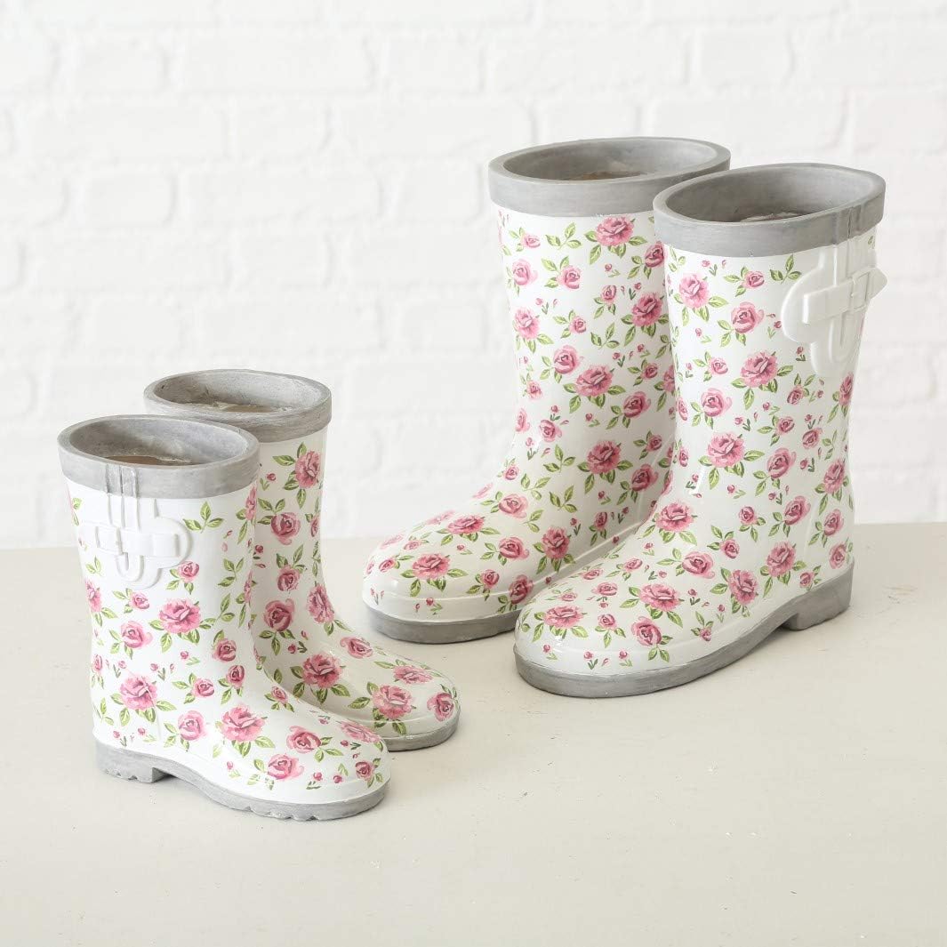 Pflanztopf Stiefel Rosy 2s Material Kunstharz Amazon De Garten