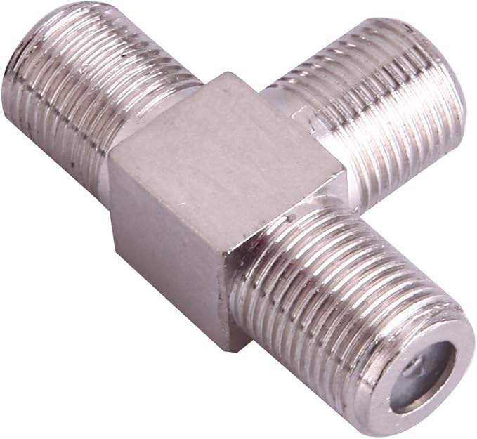 Adattatore Antenna Femmina Adattatore Splitter Per Antenna TV Uno