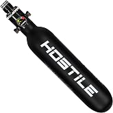 HK Army HPA Paintball Tank - Lightweight Alpha Air Carbon Fiber Compressed Air Tank - 15ci/48ci/68ci/77ci/88ci/99ci - 4500 psi
