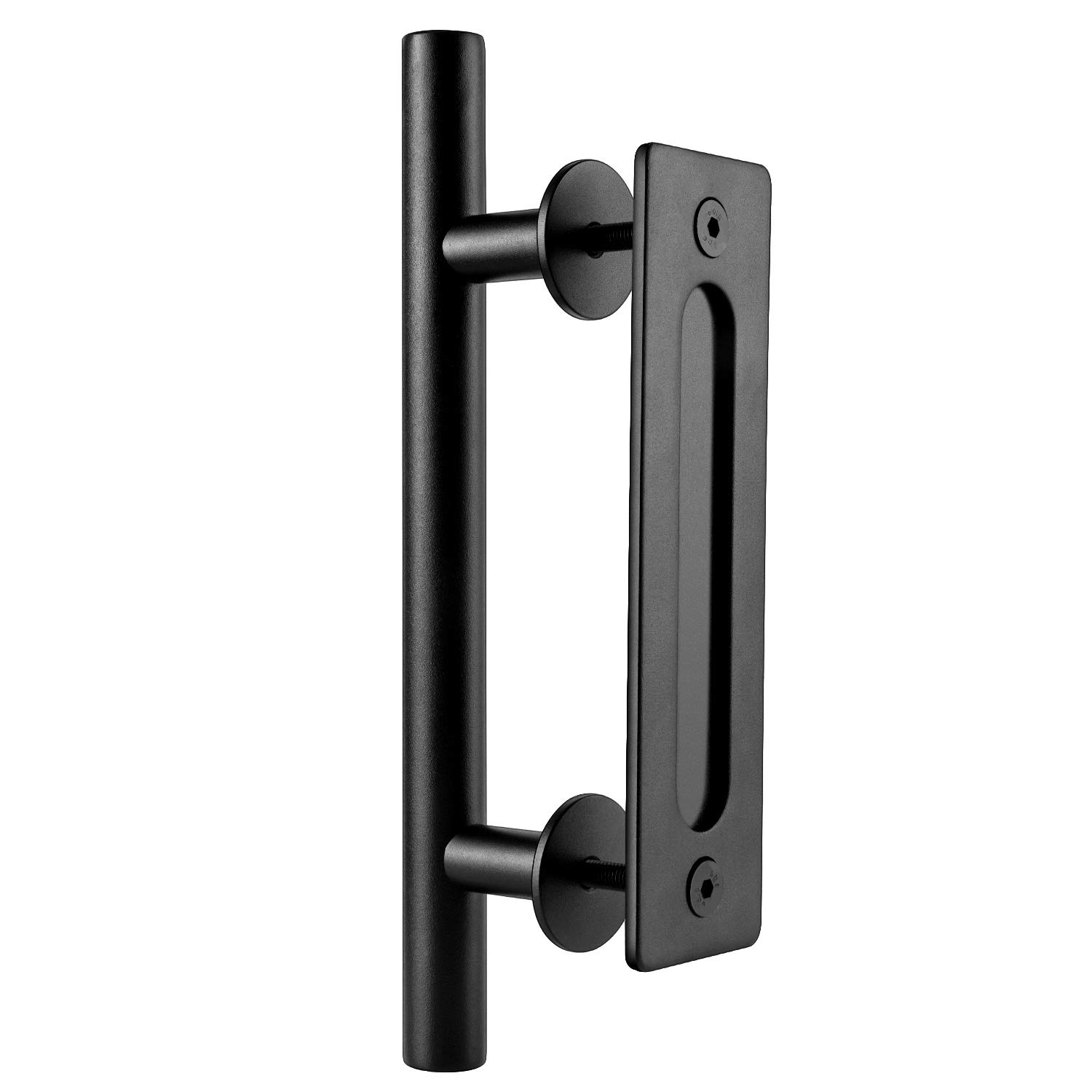 Buy EletecPro Heavy Duty 12" Pull and Flush Barn Door Handle Set, Large