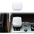 HAPPYHORSE Car Gear Shift Knob Head Cover Trim Compatible with Land Rover Range Rover Sport/Vogue，VELAR/Discovery 5 Gear Shift Knob Head Protective Cover Decoration (White)