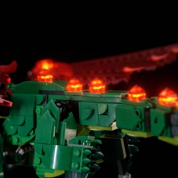 HILIGHTING UPGRADED LED LIGHT KIT COMPATIBLE WITH LEGO MEDIEVAL DRAGON BUILDING SET, LIGHTS DECORATION COMPATIBLE WITH LEGO 31161 (MODEL NOT INCLUDED)