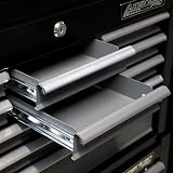 Sealey AP2509B 9 Drawer Topchest Ball Bearing Runners 600mm Black/Grey view 7