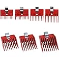 Speed O Guide Universal Clipper Comb Attachments Set of 7 (No. 000, No. 00 No. 0, No. 0a, No. 1, No. 1a, No. 2)
