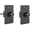 Acegoo 12V Dimmer Switch 2-Pcs, RV Light Dimmer High Side PWM Dimming Switch for Boat Camper Trailer Van Truck Cars, Works with LED Light Fixture, Halogen, Incandescent, Strip Lights