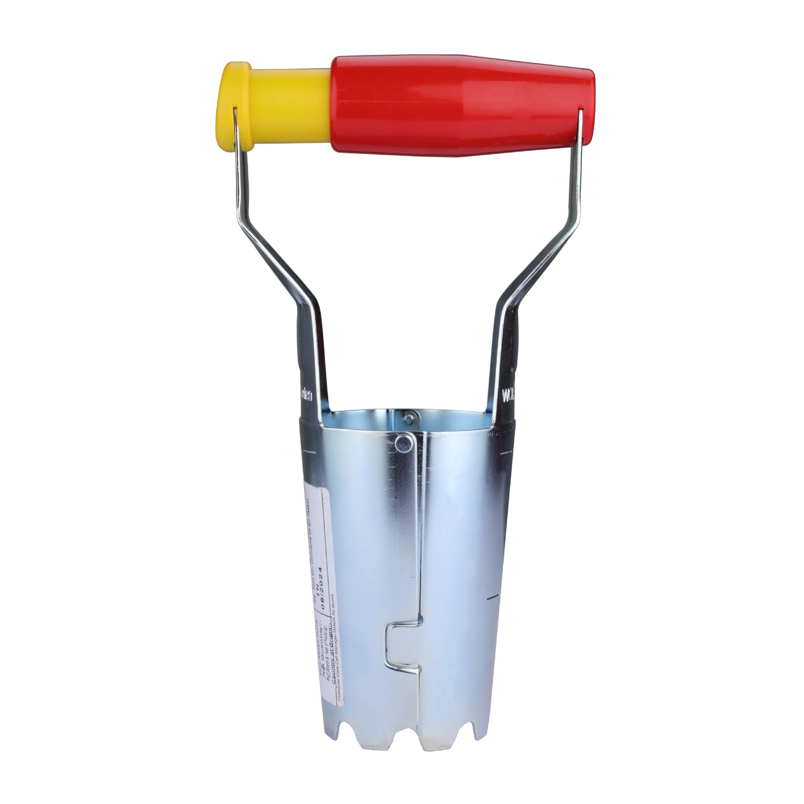 WOLF-Garten FHN Bulb Planter Fixed Hand Tool, Red, 38x2.5x1.7 cm