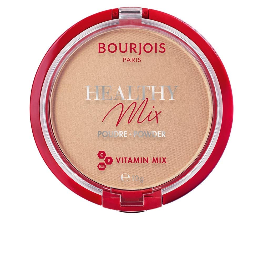 Bourjois Healthy Mix Compact Powder, Zero Signs of Fatigue, Mattifying and Uniforming Formula with Vitamins A, E and B5, 004 Light Bronze, 11 g