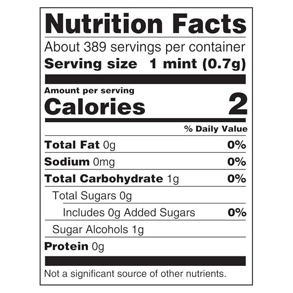 ALTOIDS ARCTIC PEPPERMINT BREATH MINTS HARD CANDY BULK, 1.2 OZ TIN (PACK OF 8)