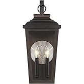 Minka Lavery The Great Outdoors Irvington Manor 2 Light Pocket Lantern in Chelesa Bronze Finish with Clear Glass