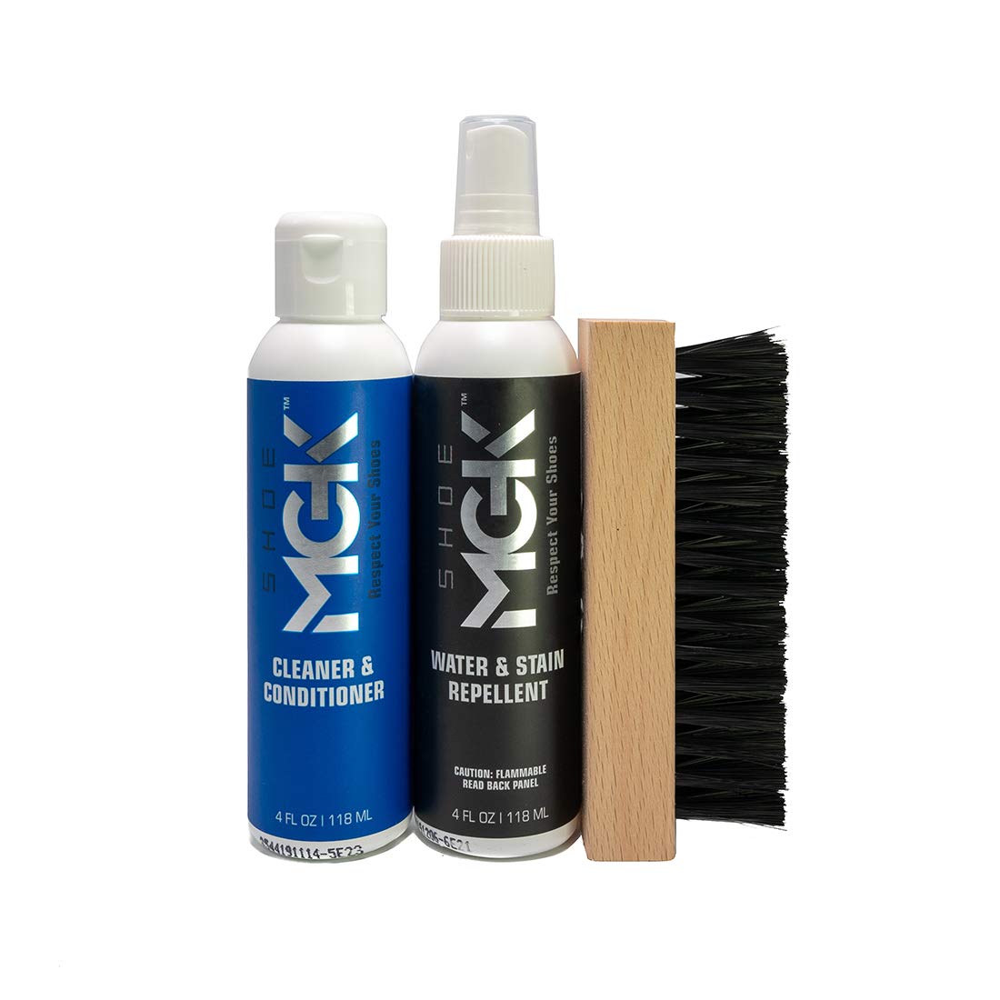Shoe MGK Shoe Cleaner Kit - Water &amp; Stain Repellent Plus Shoe Cleaner/Conditioner Cleaning Kit For Athletic Shoes, Tennis Shoes &amp; Sneakers