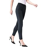 Bamans Womens Dress Pants Work Office Slacks Business Casual Stretch Skinny Leg with Pockets