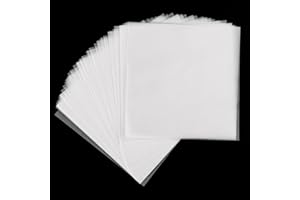 PINEHAVEN 60 Pcs 150 x 150mm Fuse Bead Ironing Paper,Thermostable Ironing Paper, Fuse Bead Accessories for Perler Beads Crafts,Melting Beads