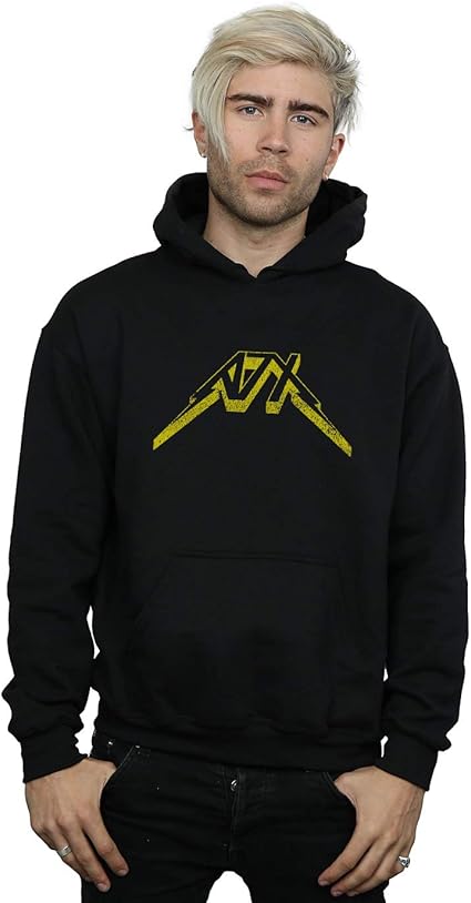 metal logo hoodie