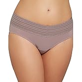 Warner's womens Warner's Women's No Pinching No Problems Dig-free Comfort Waist With Lace Microfiber Hipster 5609j
