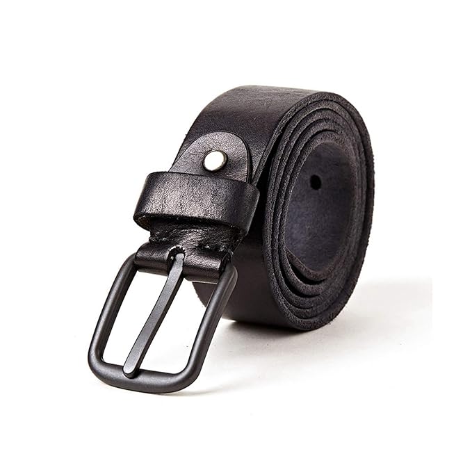 Luxury Men Genuine Leather Pin Casual Waist Strap Belt Buckle Waistband Belts