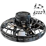 SZeao Gyro Flying Toy Flying Gyro Mini Leeway Ufo Rotating Led Light Indoor And Outdoor Interactive Toys Relieving Anxiety Best Gift For Adult Children