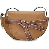 Loewe Women's Pre-Loved L Brown Grained Calfskin Gate Mini Bag