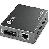 TP-Link Convertidor de medios de fibra Fast Ethernet SFP a RJ45 | Convertidor de fibra a Ethernet | Puerto RJ45 de 10/100 Mbp