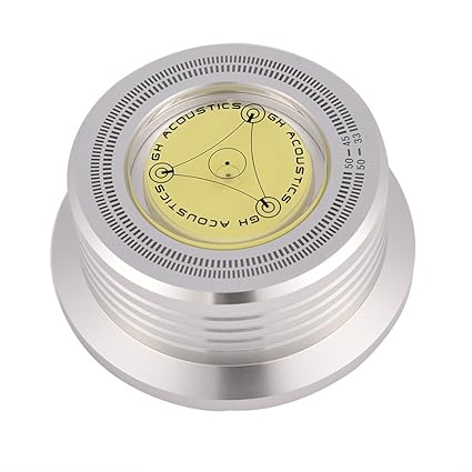 Richer-R Plattenspieler Disc Record Gewicht, 50Hz Schallplatten Plattenstabilizer Auflagegewicht,Plattenklemme LP Disc Stabil