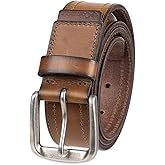 Columbia mens Classic Logo Belt-casual Dress With Single Prong Buckle for Jeans Khakis