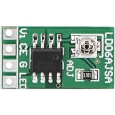 Adjustable Current LED Driver, DC 3.3V 3.7V 5V LED Driver 30-1500mA Constant Current Adjustable Module for LED Li-ion