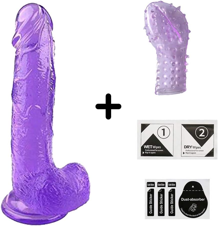 Yqwegegawewerh Soft Toy for Womens 8 inch Couples with 2 pcs Gifts (Purple)