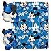 The Northwest Company MLB Los Angeles Dodgers Character Hugger Pillow & Fleece Throw Blanket Set, 40