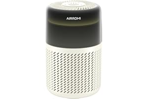 AIRROMI HEPA Air Purifier for Bedroom&Home,Pet Air Purifier for Home Pets,Removes Pet Odor,Cat Litter Smell,Dust,Smoke&Allergies,Quiet Room Air Purifier with Scents,360°Air Cleaner,A2005 Yellow