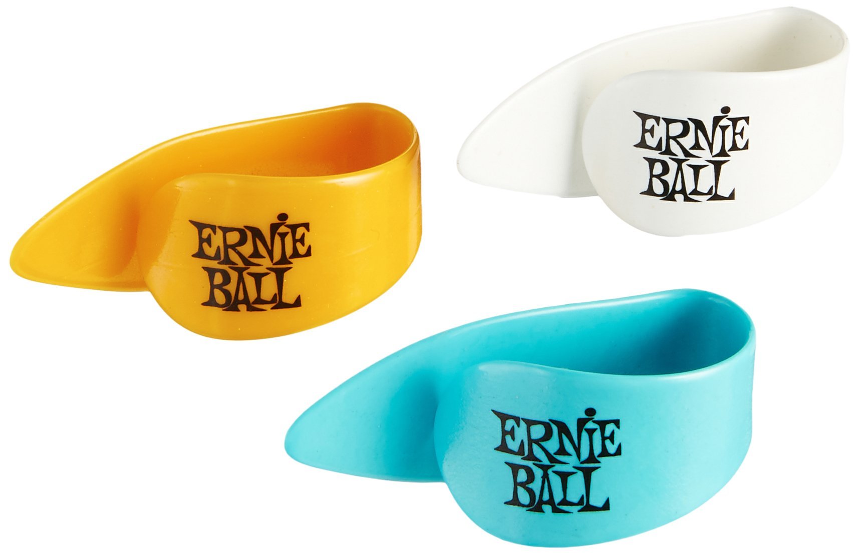 Ernie Ball Pickey Pickeys Metal Finger Picks, Bag of 24 ER