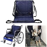 Patient Lift Stair Slide Board Transfer Emergency Evacuation Chair Wheelchair Belt Safety Full Body Medical Lifting Sling Sli