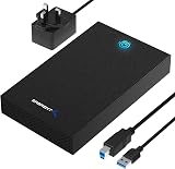 Sabrent USB 3.0 Enclosure 5Gbps 2.5/3.5 Stir USB HDD SSD EC-KSL3 view 1