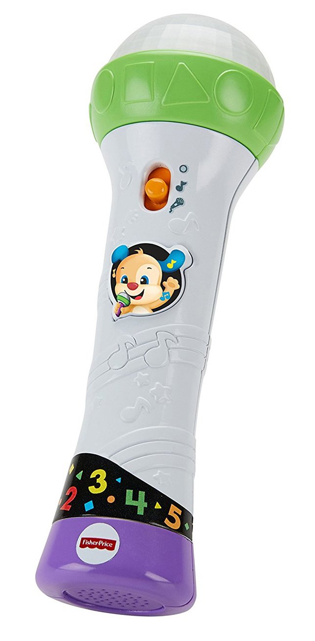 Fisher Price Micrófono canta y aprende Mattel FBP