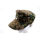 szwykw Replica WWII WW2 German Oak Spring Leaf hat Camo Cap