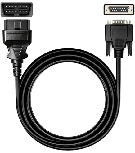 Amazon.com: Xpertx Solutions OBDII OBD2 Cable Compatible with