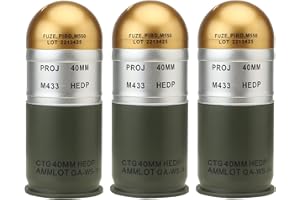 Zhongren Dummy Grenade Toy Model Plastic Grenades CS Airsoft Tactical Gear Accessories for Army Fans Cosplay Movie Props Outdoor