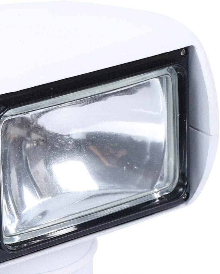 DONNGYZ Searchlight Boat LED Light 100W 2500LM 3200K Marine Boat Remote Control Spotlight Protection Emergency Searchlight 360° Rotating Light(US Stock) : Sports & Outdoors
