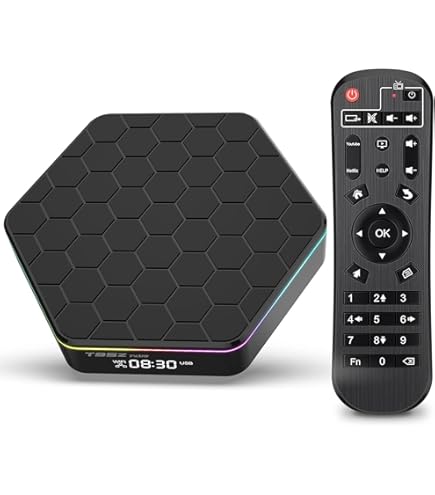 Amazon.com: BL Android TV Box 12.0, 6K TV Box 4GB RAM 64GB ROM