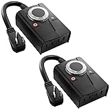 Outdoor Mechanical Light Timer Waterproof, Dusk to