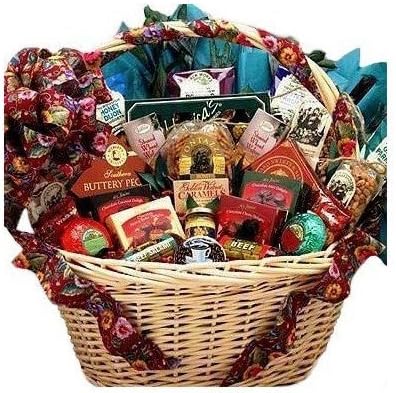College Care Package: Gourmet Snacks Gift Basket -Large
