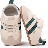 HsdsBebe Baby Boys Girls Oxford Shoes PU Leather Soft Rubber Sole Sneakers Anti-Slip Toddler Ankle Boots Infant Walking Shoes Moccasins